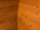 Баня бочка деревянная - фото 9