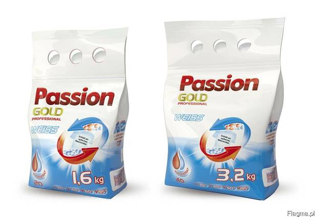 Бесфосфатные стиральные порошки Passion Gold