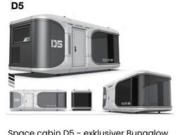 D5 Space Cabin dom modułowy mini dom bungalow kontener mieszkalny ogrodowy wykończony