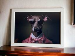 "Dog With Glasses"