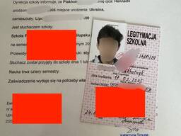 Довідка студента Польща | Справка Студента Польша