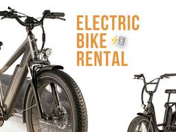Electric bikes for rent in Krakow / 120 km driving range