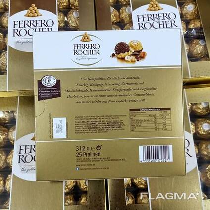 Ferrero Chocolate, T3X16X6, T8X8, T30, wszystkie opakowania hurtowo