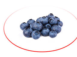 Frozen blueberries