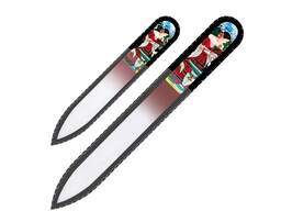 Fulgent World Glass Nail Files 3D Series – Set of 2 (Alphonse Mucha #3)