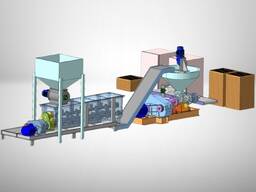 Linia produkcyjna brykietów do grilla