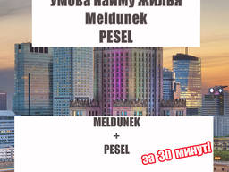 Meldunek, Pesel, Прописка, Умава найму Люблин