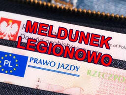 Meldunek w Legionowie, wymiana zagranicznego prawa jazdy w Legionowie, замена заграничного