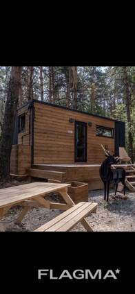Мобильный дом из древесины