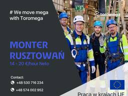 Brygadzista rusztowań – projekty przemysłowe