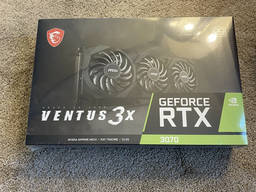 MSI GeForce RTX 3070 VENTUS 3X OC 8GB GDDR6 Graphics Card *New* *Sealed*