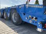 Naczepa niskopodwoziowa 4-osiowa rozciągany loteleskopowa – Lowbed - zdjęcie 9
