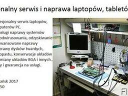 Naprawa laptopów, Сервис ноутбуков и ПК
