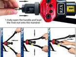 Nitownica Ręczna.16'' Hand Rivet Nut Tool Kit/ RZX - zdjęcie 6