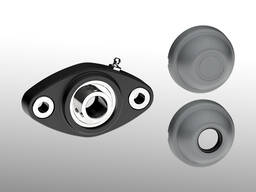 Łożyska nierdzewne samonastawne obudowa poliamid fi25 zespoły łożyskowe Tecom UCFL205