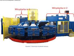 Ottogalli F2S SUPER 14st – PVC Injection Machine for Rain Boots Production