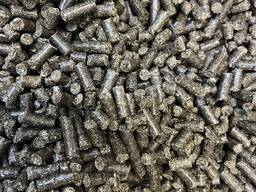 Pellet z łuski słonecznika