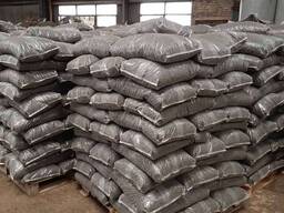 Пеллета з лушпиння соняшника в пакетах по 15 кг