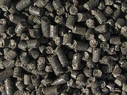 Pelety opałowe z łuski słonecznika