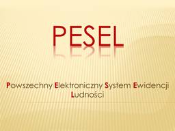 PESEL(песель), Meldunek(мельдунек) в Варшаве 1 день