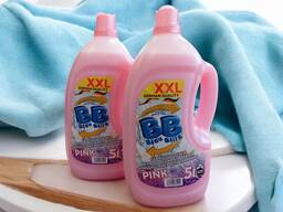 Płyn 5L Do Płukania Tkanin Blau Blitz Pink