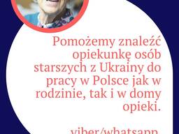 Pomozemy znalezsc opiekunke do osob starchych