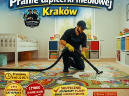 Pranie i czyszczenie tapicerki/Kraków