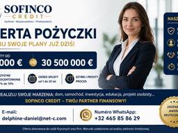 Rozwijaj swoje projekty dzięki naszym usługom kredytowym