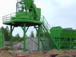 Stationary concrete batching plant SUMAB T-100