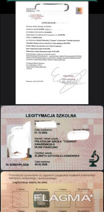 Статус студента / Легитимация / Zaświadczenie Student status / Student ID / Certificate of