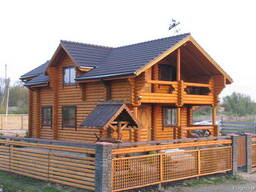Строительство деревянных домов из бревна и бруса.