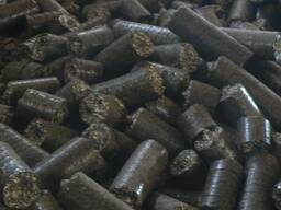 Sunflower husk pellets, grain waste pellets, sunflower meal for sale