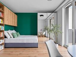 Варшава, Wola – 3-комнатная квартира 59,75 м² | Fort Wola | Балкон | Гараж | 2019 год