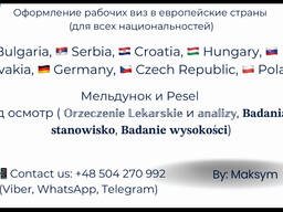 Виза в Европу для всех стран