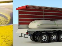 Zbiornik elastyczny flexi tank do transportu płynów oleju