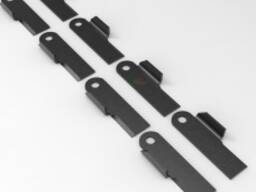 Zestaw noży do sieczkarni kombajnu John Deere AH213457, AH225937 (4L 4R) z napawaniem