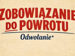 Zobowiązanie do powrotu, odwołanie